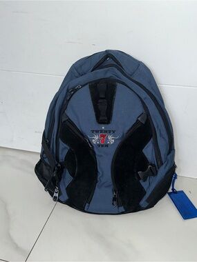Blue & Black Men's Backpack